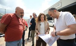 Örnekköy esnafı taleplerini Başkan Ünsal'a iletti