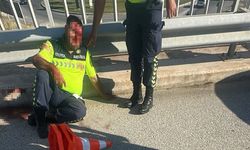 Otoyolda yardım ederken ölümle burun buruna geldi