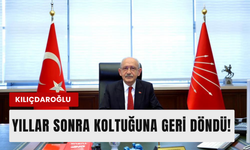 Kılıçdaroğlu CHP Genel Merkezi’nde çalışmalarına başladı!