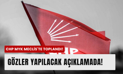 CHP MYK TBMM'de toplandı!