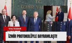Vali Elban İzmir protokolüyle bayramlaştı
