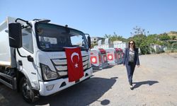 Karşıyaka’nın temizlik filosuna 3 yeni araç