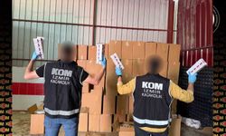 Türkiye genelinde ilk 10’a girdi! İzmir’de kaçakçılığa dev darbe