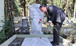 Yeşilin Atası Manisa Tarzanı mezarı başında anıldı