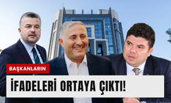 Tutuklu başkanların ifadeleri ortaya çıktı!