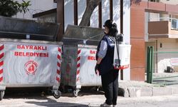 Bayraklı’da yaz dönemi ilaçlama çalışmaları hız kazandı