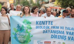 Konak'ta ekolojik direniş: "Başka bir dünya yok!"