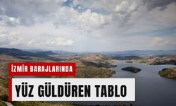 İzmir barajlarında yüz güldüren tablo