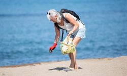 Dikili’de Dünya Çevre Günü’nde sahil temizliği