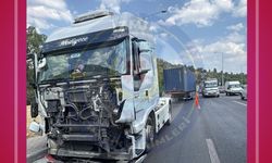 İzmir otoyolunda kaza: Bayraklı tünellerinde trafik kilitlendi