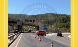 Manisa-İzmir yolunda sürücülerin dikkatine: Sabuncubeli Tüneli trafiğe kapatıldı!