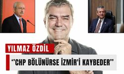 Yılmaz Özdil: 'CHP bölünürse İzmir'i kaybeder'