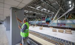 Celal Atik Spor Salonu'nda kapsamlı yenileme