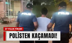 27 yıl cezası vardı, Karşıyaka'da yakalandı!