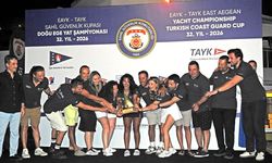 Çeşme'de yelken heyecanı ödül töreniyle tamamlandı