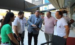 Başkan Çiçek sahaya indi