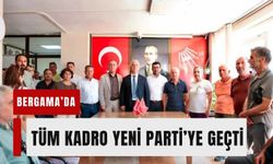 Bergama’da CHP’den toplu kopuş! Tüm kadro YENİ Parti’ye geçti