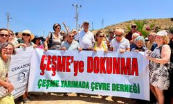 Castello Fontana Projesi’nin ÇED Toplantısı Çeşmeli çevreciler tarafından yaptırılmadı