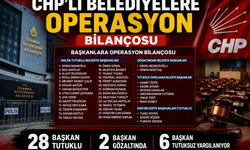 Belediyelere operasyon bilançosu büyüyor: 28 belediye başkanı tutuklu, 2 başkan gözaltında