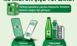 Depozito İade Sistemi’ne (DOA) büyük ilgi: 2 günde 4,5 milyon şişe toplandı!