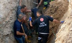 Kanalizasyon çalışmasında can pazarı: İşçi göçük altında kaldı!