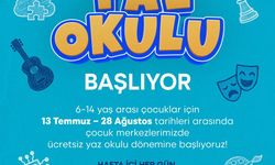 İzmir’de çocuklara ücretsiz yaz okulu başladı
