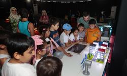 Konak'ta çocuklar 3D tasarımla üretime hazırlanıyor