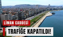 İzmir sürücülerinin dikkatine: Liman Caddesi trafiğe kapatıldı!