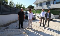 Başkan Çiçek sahada: Çalışmaları yerinde inceledi