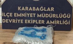 Karabağlar'da motosikletli şahıs esrarla yakalandı!