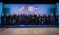NATO Zirvesi'nde liderler aile fotoğrafında buluştu!