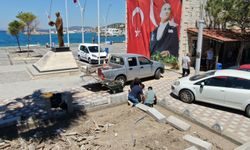 Yenifoça sahilinde kapsamlı dönüşüm başladı