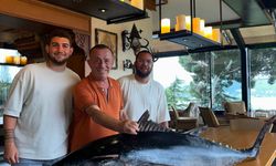 Ali Ağaoğlu’nun dev orkinosu İzmir’den