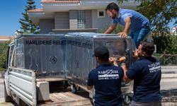 Narlıdere’ye 200 yeni çöp konteyneri desteği!