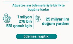 Doğum yardımı ödemeleri annelerin hesaplarına yatırıldı