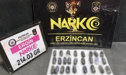 Mide ve bağırsaklarından 1 kilo eroin çıktı