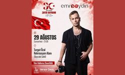 Bayraklı’da 30 Ağustos coşkusu Emre Aydın’la yaşanacak