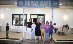 Başkan Şen’den ilk icraat: Beyaz Kafe yeniden açıldı