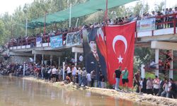 Denizli’de 853 yıllık gelenek: Koçlar Menderes’e atladı