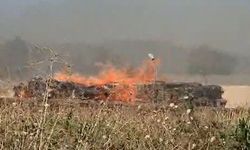 Tire'de kağıt fabrikasının deposunda yangın