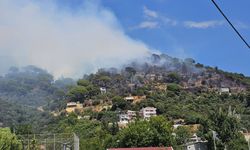 Marmara Adası’nda korkutan yangın!
