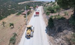 Manisa Büyükşehir’den Kula’da 12,5 kilometrelik yol çalışması