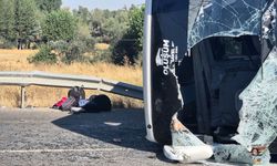 Afyon’da yolcu otobüsü devrildi: 22 yaralı!