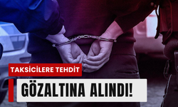 Taksiye bindi, silahlı eylem tehdidi savurdu!