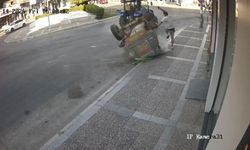 Buca’da korku dolu anlar: Tanker savruldu!