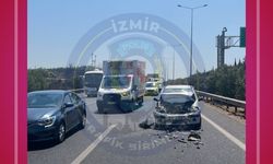 İzmir otoyolda trafik kazası