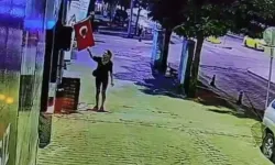 Türk bayrağını yakıp kaçan kadının ifadesi ortaya çıktı!