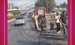 İzmir’de trafik kazası: Anadolu Caddesi'nde yoğunluk oluştu