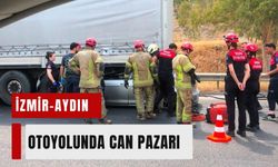 Torbalı’da feci kaza: Otomobil tırın dorsesine saplandı