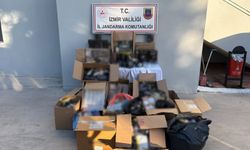 İzmir’de kaçak tütün operasyonu
